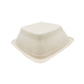 100% Compostable Sugarcane Fiber 24oz Square Bowls